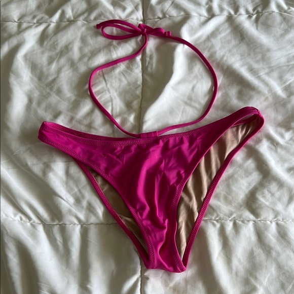 Shade & Shore  Pink Bikini Bottom - Picture 1 of 5